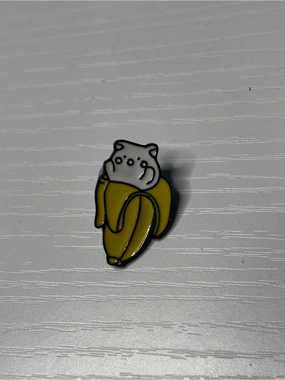 Playful Bananacat Enamel Pin